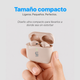 AUDIFONOS INALAMBRICOS CYBERSHOP BLANCO MDL-INPOD4 - Miniatura