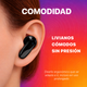 AUDIFONOS INALAMBRICOS CYBERSHOP BLUETOOTH NEGRO MDL-INPOD3 - Miniatura