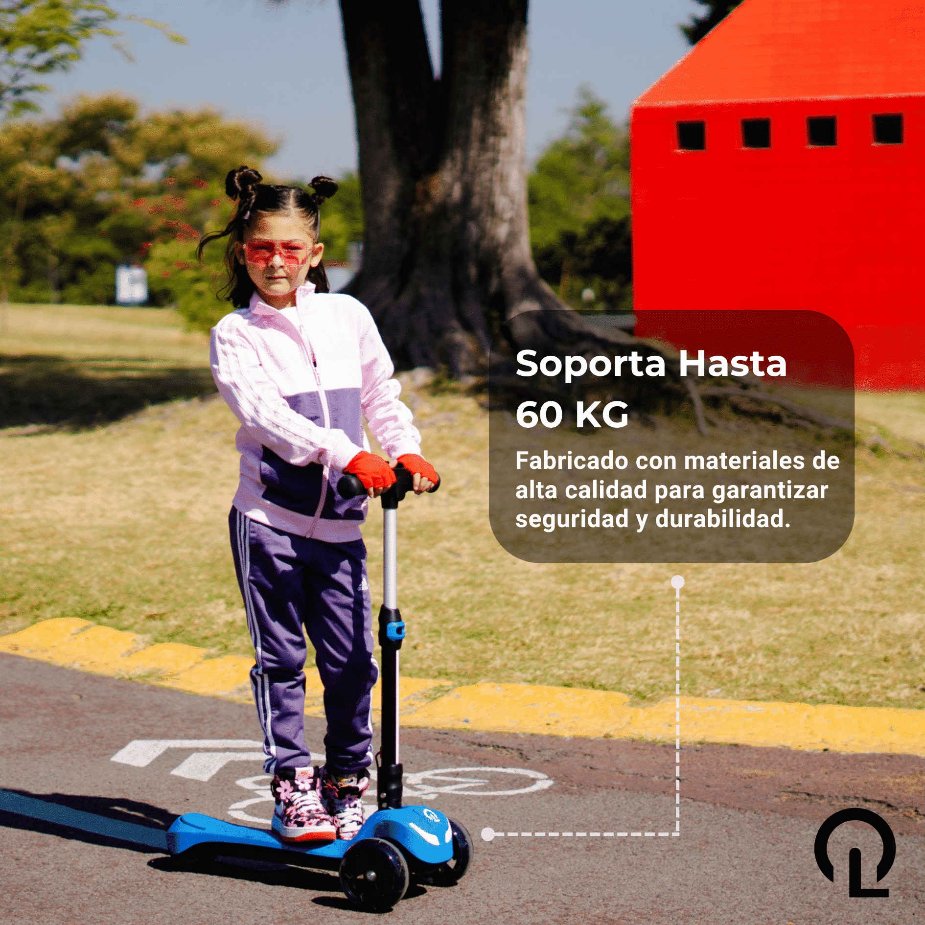 SCOOTER KIDS A3 PRO 60W MOTOR AZUL
