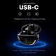 AUDIFONOS INALAMBRICOS CYBERSHOP BLUETOOTH NEGRO MDL-INPOD3 - Miniatura