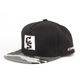 Gorra Snapback Square Patch Negra CS con Visera Camuflaje Gris - Miniatura
