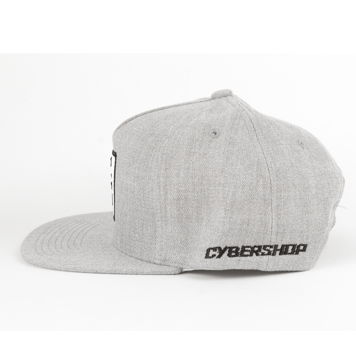 Gorra Snapback Square Patch Gris Jaspeado CS