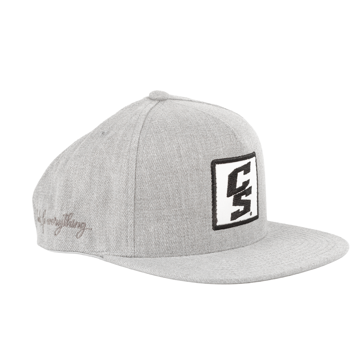 Gorra Snapback Square Patch Gris Jaspeado CS
