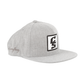 Gorra Snapback Square Patch Gris Jaspeado CS - Miniatura
