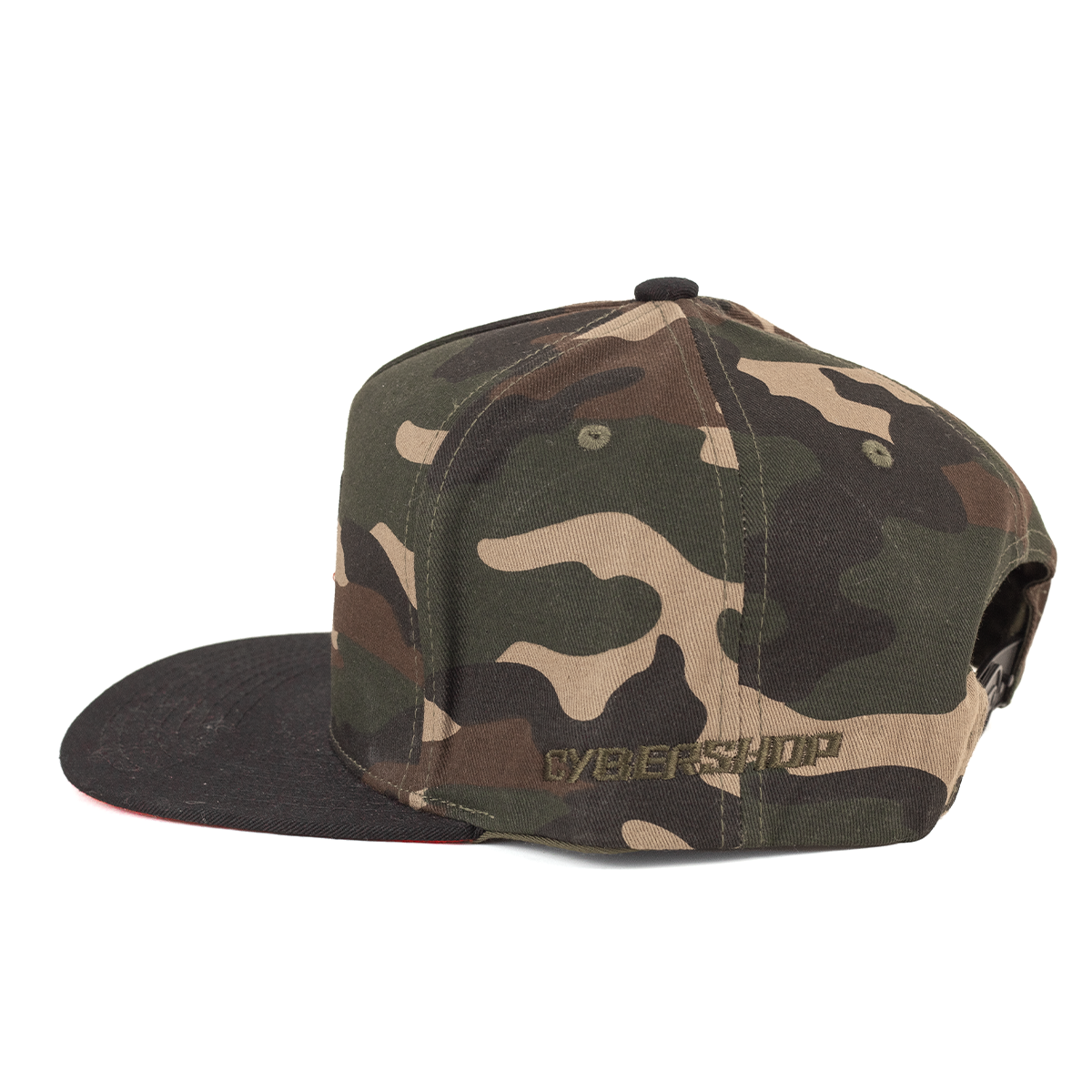 Gorra Snapback Square Patch México Es Chingón Camuflaje