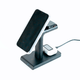 CARGADOR INALAMBRICO 3 EN 1 WATCH/EARBUDS/PHONE NEGRO - Miniatura