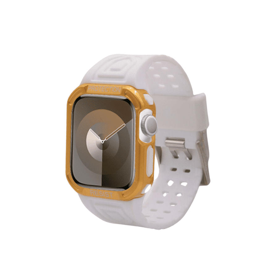 CORREA / EXTENSIBLE APPLE GSHOT 42/44/45 BLANCO-DORADO