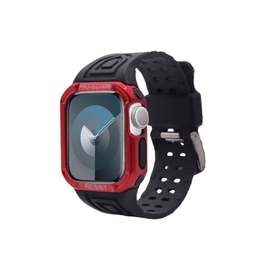 CORREA / EXTENSIBLE APPLE GSHOT 42/44/45 NEGRO-ROJO