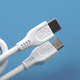 CABLE 45W TYPE-C A TYPE-C CYBERSHOP - Miniatura