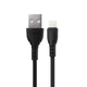 CABLE 2M CS IPHONE NEGRO 2.1A - Miniatura