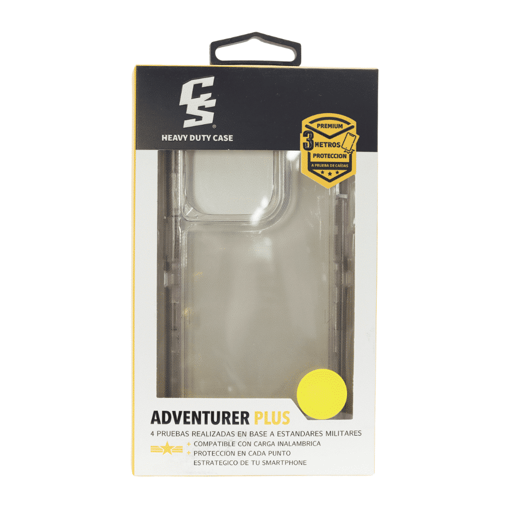 CLEAR-11 IPHONE 14 NEGRO