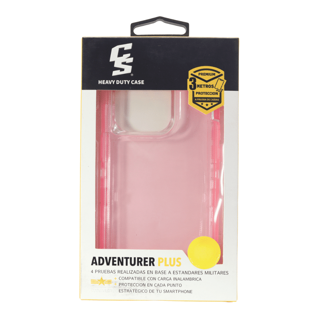 CLEAR-11 IPHONE 13 ROSA