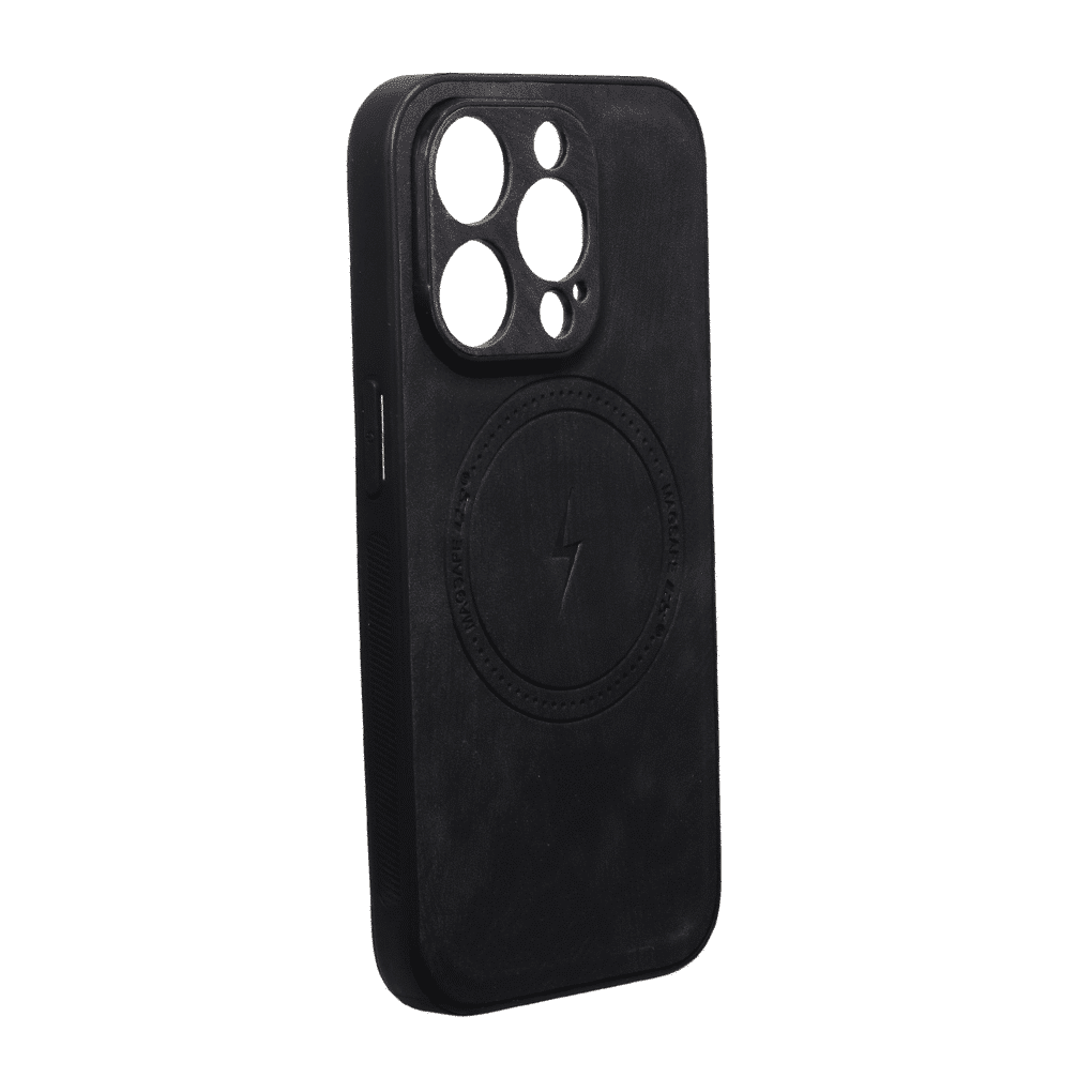 CUERO-MAGSAFE IPHONE 14 PRO NEGRO