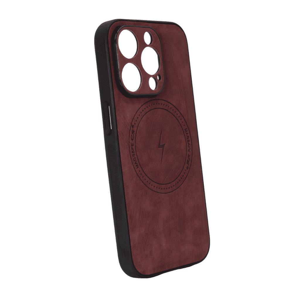 CUERO-MAGSAFE IPHONE 11 ROJO