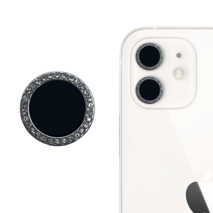 PROTECTOR DIAMANTE-2 CAMARA IND IPHONE 13 AZUL
