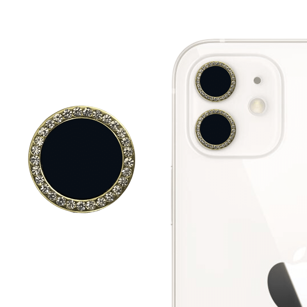 PROTECTOR DIAMANTE-2 CAMARA IND IPHONE 14 PRO DORADO13