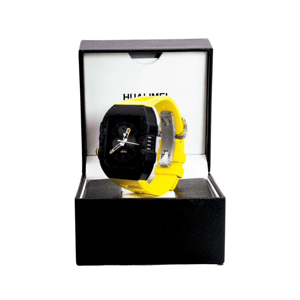 EXTENSIBLE SILICON HUBLOT AMARILLO 49MM APPLEWATCH