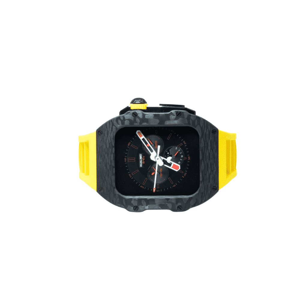 EXTENSIBLE SILICON HUBLOT AMARILLO 49MM APPLEWATCH
