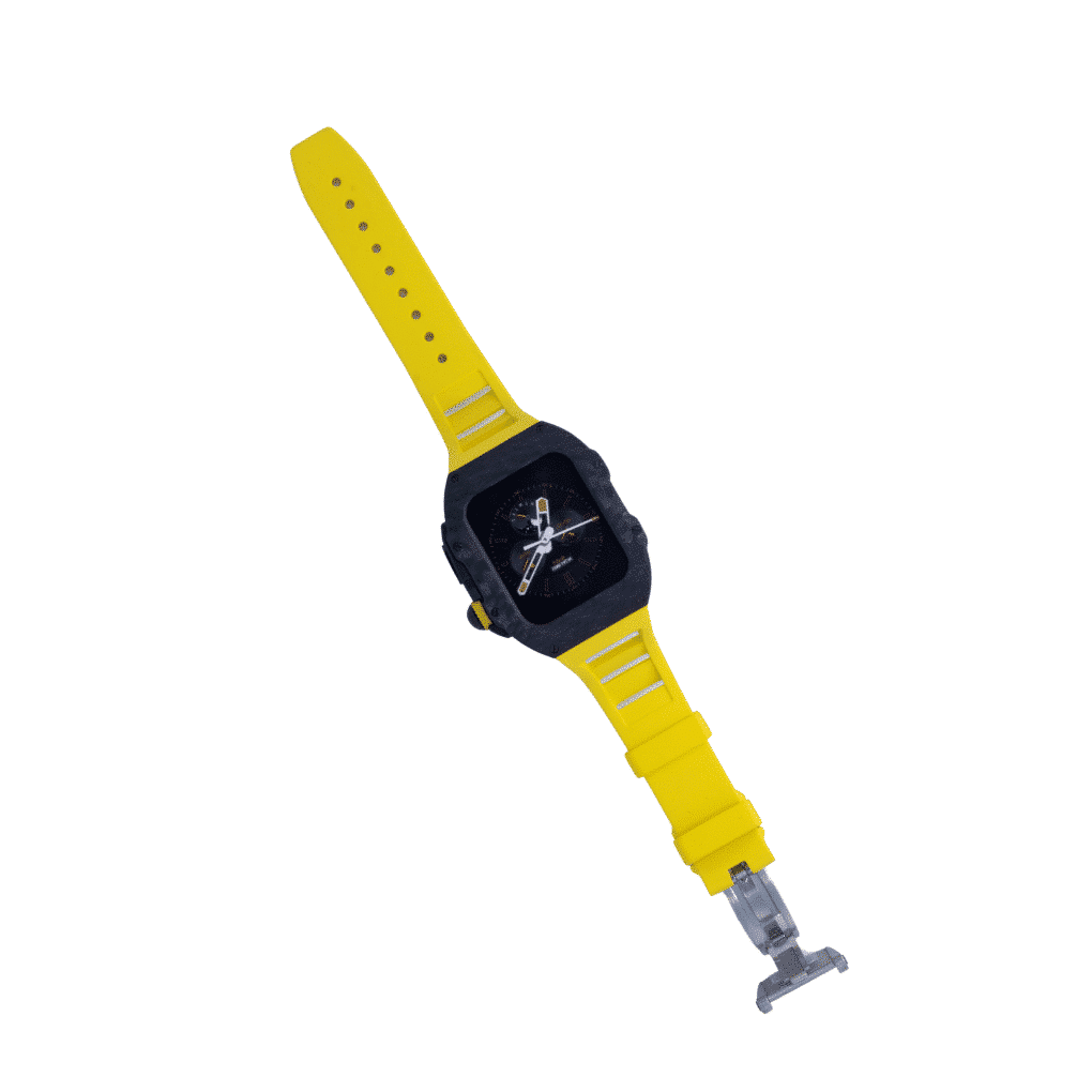EXTENSIBLE SILICON HUBLOT AMARILLO 49MM APPLEWATCH