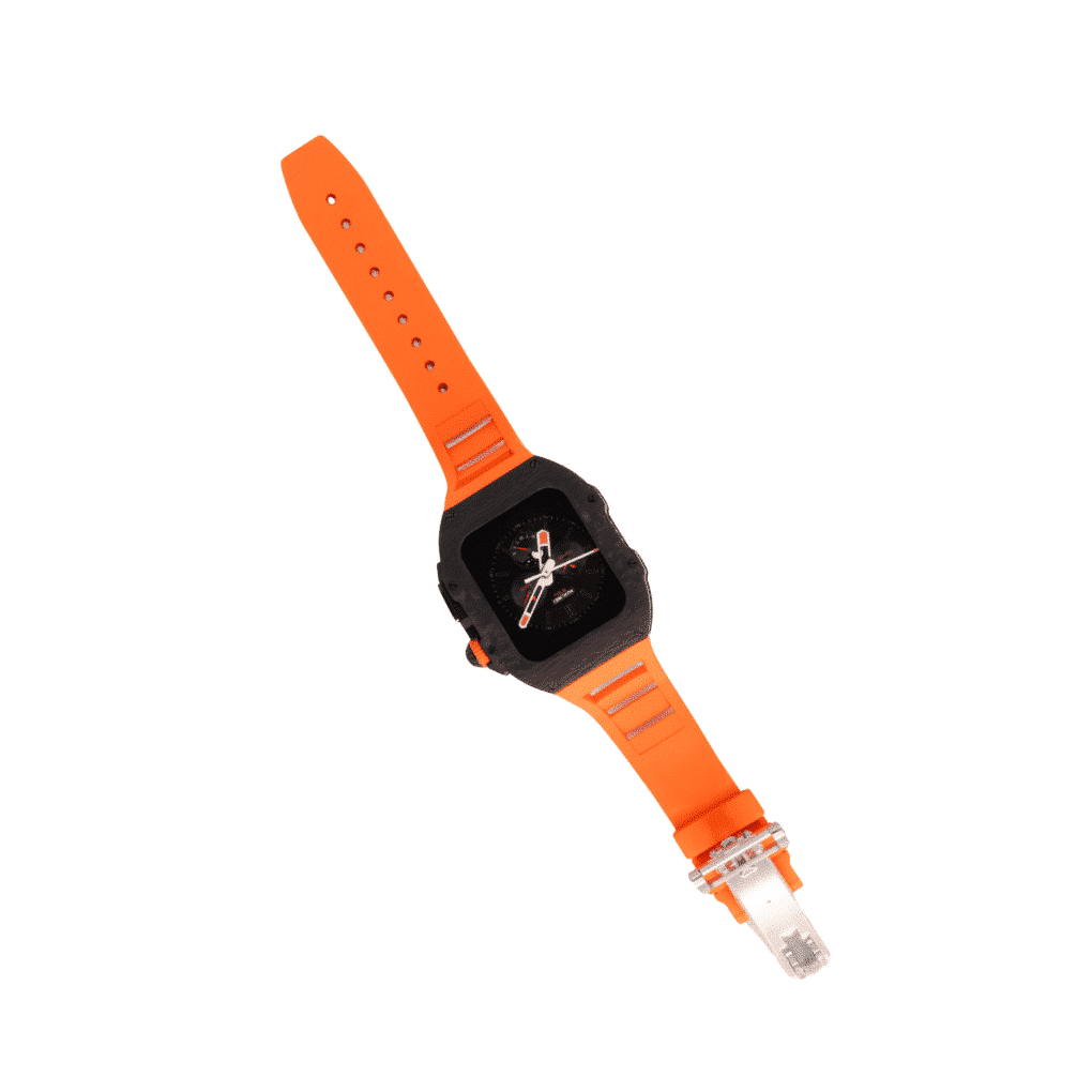 EXTENSIBLE SILICON HUBLOT NARANJA 49MM APPLEWATCH