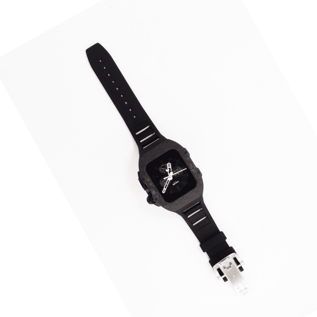 EXTENSIBLE SILICON HUBLOT NEGRO 49MM APPLEWATCH