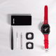 EXTENSIBLE SILICON HUBLOT ROJO 49MM APPLEWATCH - Miniatura