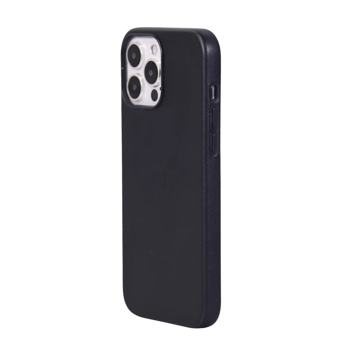 FUNDA CUERO-3 MAGSAFE IPHONE 13 PRO MAX NEGRO