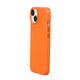 FUNDA CUERO-3 MAGSAFE IPHONE 14 NARANJA - Miniatura