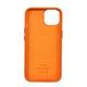 FUNDA CUERO-3 MAGSAFE IPHONE 14 NARANJA - Miniatura