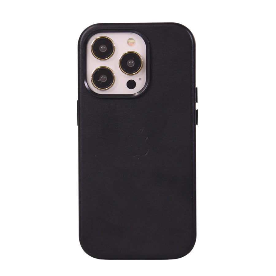 FUNDA CUERO-3 MAGSAFE IPHONE 14 PRO NEGRO