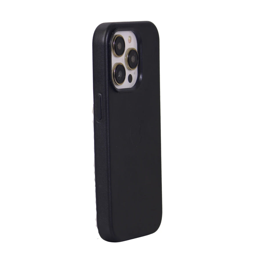 FUNDA CUERO-3 MAGSAFE IPHONE 14 PRO NEGRO
