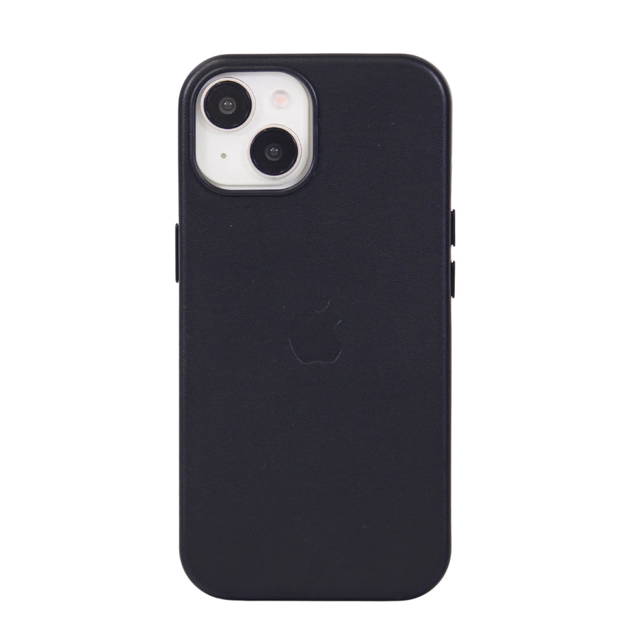 FUNDA CUERO-3 MAGSAFE IPHONE 15 NEGRO