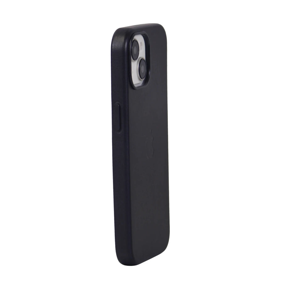 FUNDA CUERO-3 MAGSAFE IPHONE 15 NEGRO