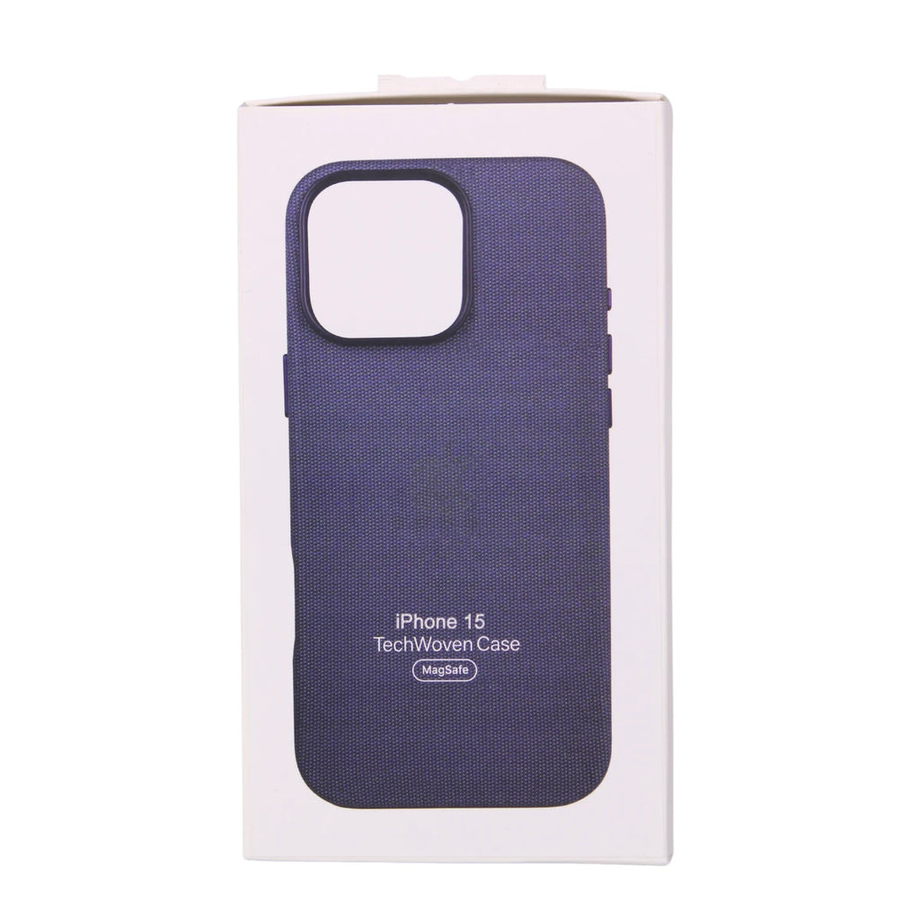 FUNDA TECHWOVEN MAGSAFE IPHONE 15 MORADO features