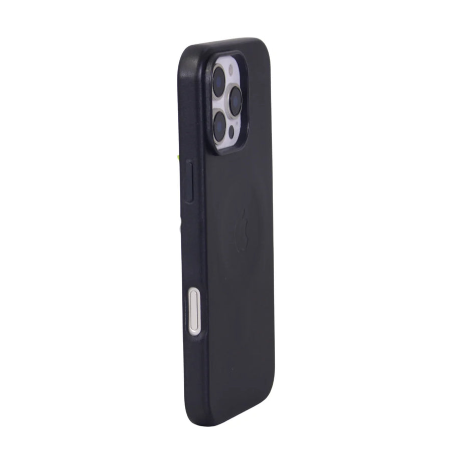 FUNDA CUERO-3 MAGSAFE IPHONE 16 PRO NEGRO