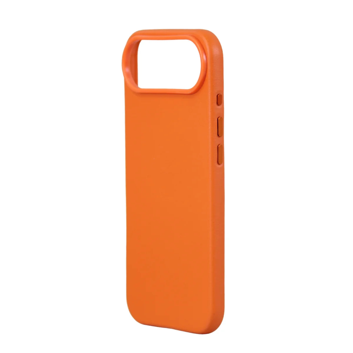 FUNDA CUERO-3 MAGSAFE IPHONE 17 AIR NARANJA
