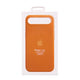 FUNDA CUERO-3 MAGSAFE IPHONE 17 AIR NARANJA - Miniatura