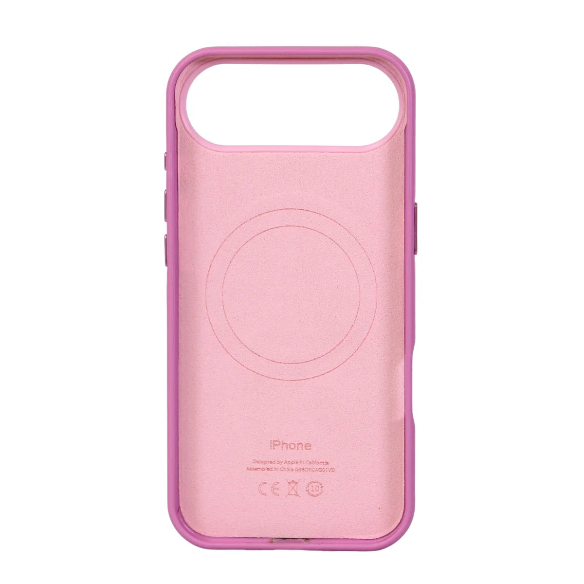 FUNDA CUERO-3 MAGSAFE IPHONE 17 AIR ROSA