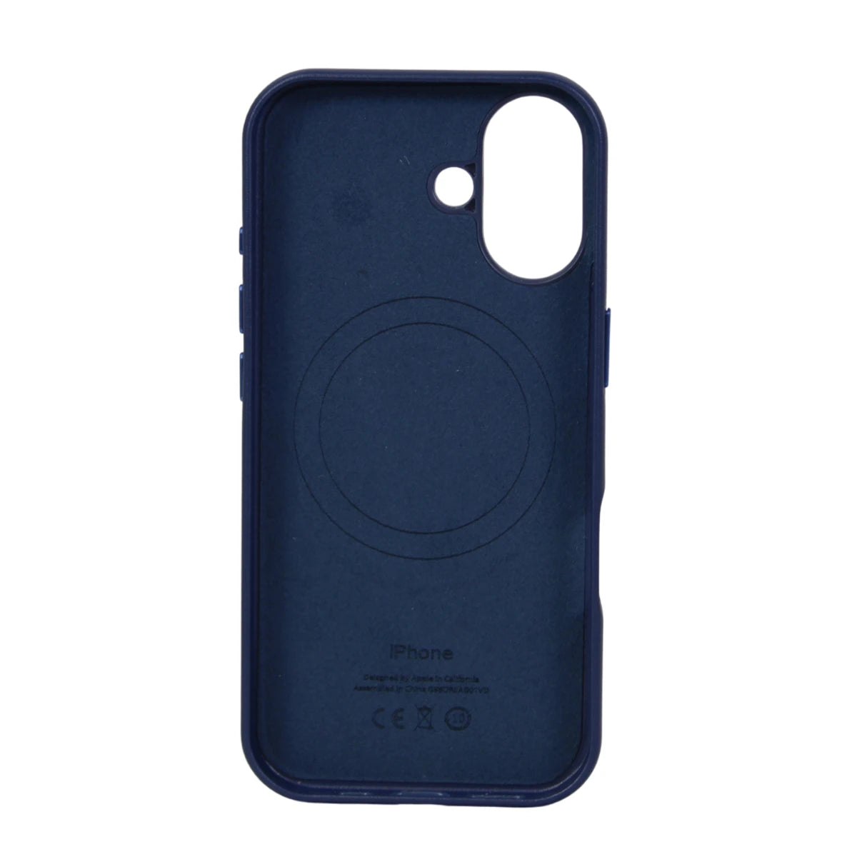 FUNDA CUERO MAGSAFE IPHONE 17 AZUL