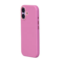 FUNDA CUERO-3 MAGSAFE IPHONE 16 ROSA
