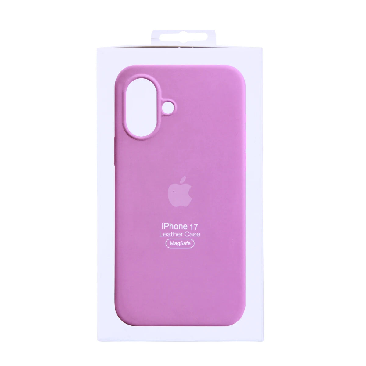 FUNDA CUERO-3 MAGSAFE IPHONE 17 ROSA