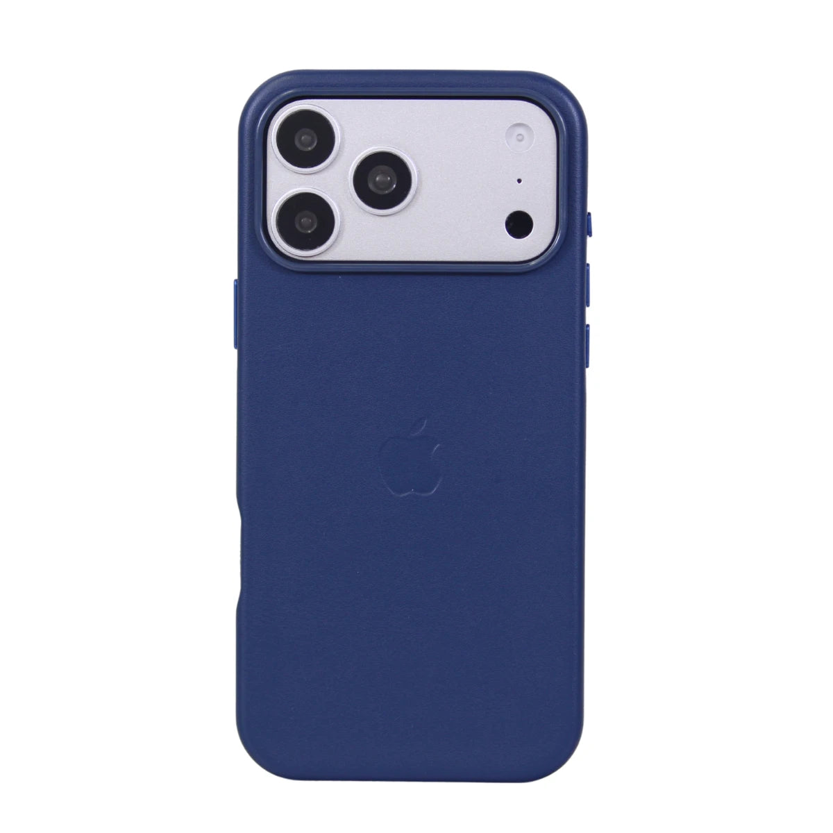 FUNDA CUERO MAGSAFE IPHONE 17 PRO MAX AZUL
