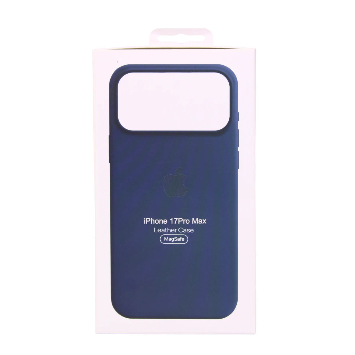 FUNDA CUERO MAGSAFE IPHONE 17 PRO MAX AZUL