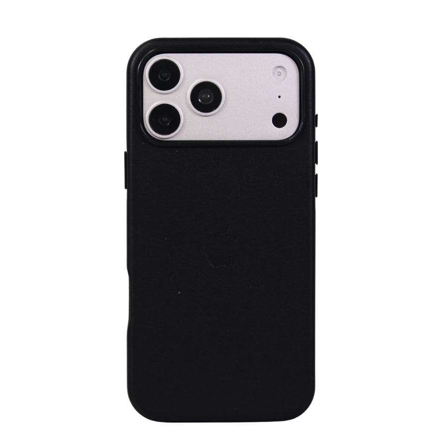 FUNDA CUERO-3 MAGSAFE IPHONE 17 PRO MAX NEGRO