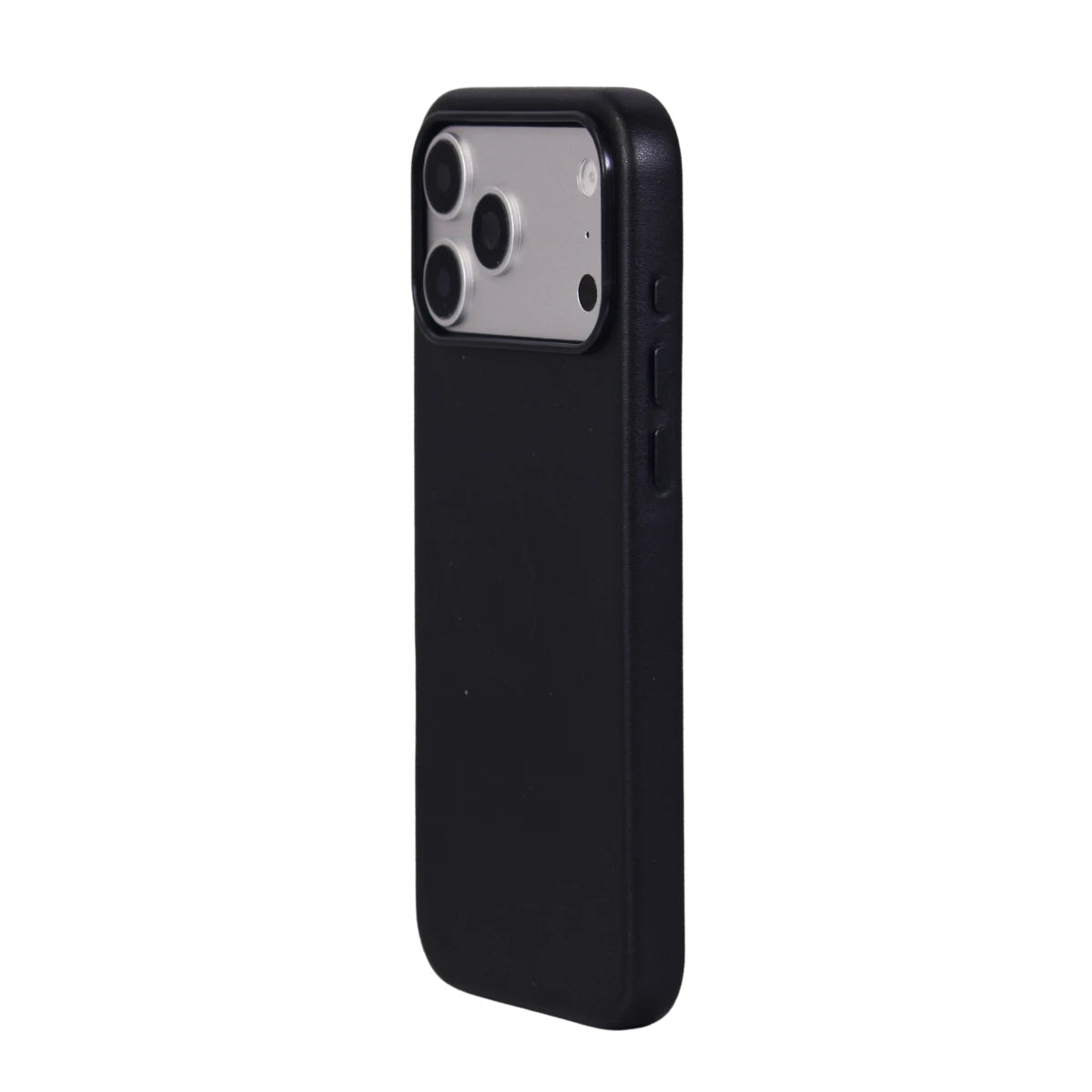 FUNDA CUERO MAGSAFE IPHONE 17 PRO MAX NEGRO