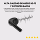AUDIFONOS CYBERSHOP INPOD2 NEGRO PLANET DESIGN - Miniatura