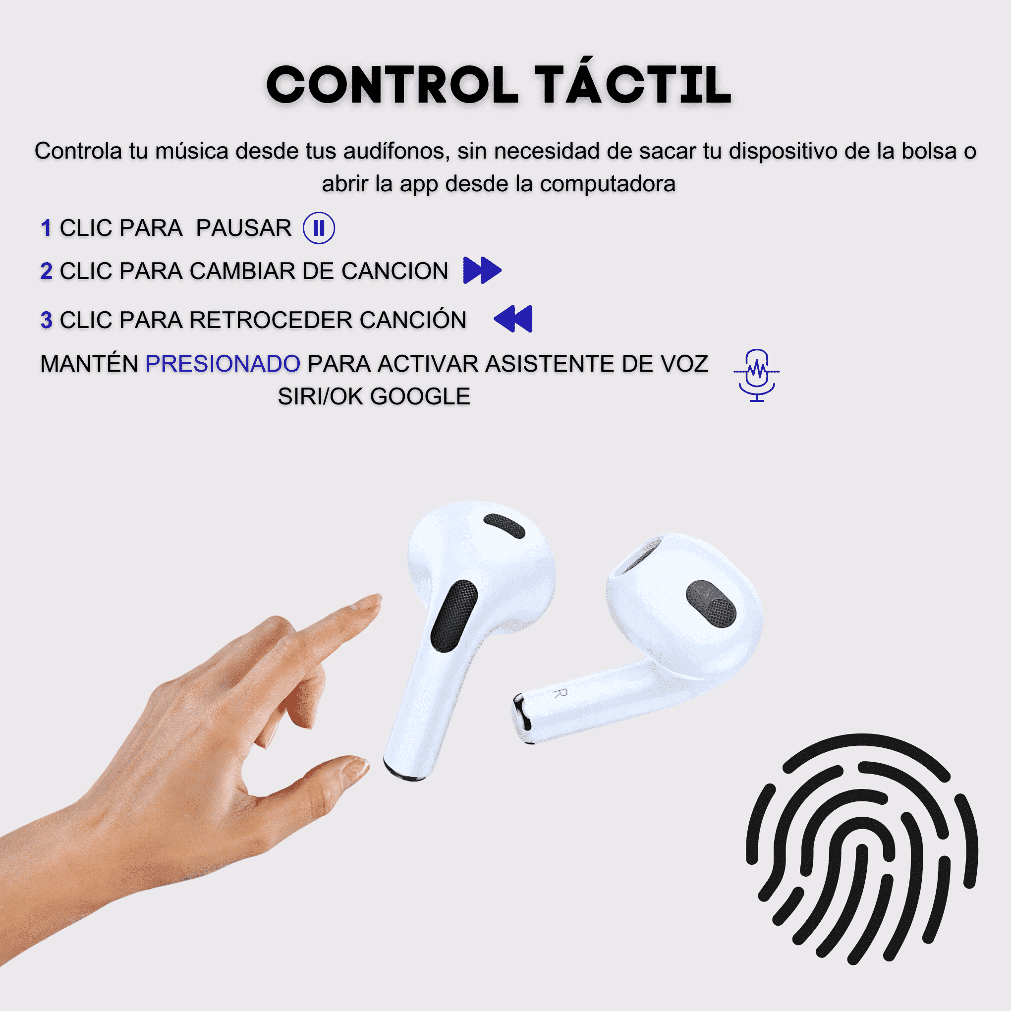 AUDIFONOS CYBERSHOP INPOD2 ROSA PLANET DESIGN