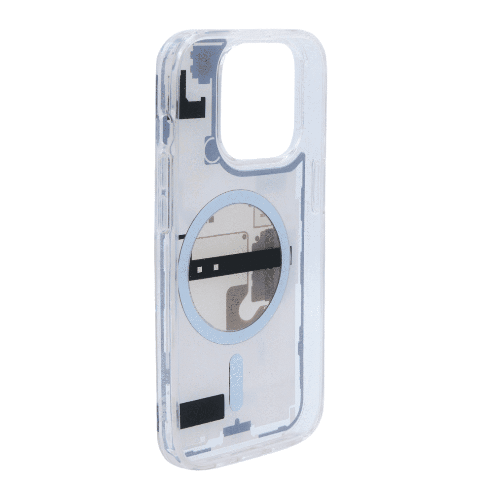 LINEAS-MAGSAFE IPHONE 14 TRANSPARENTE