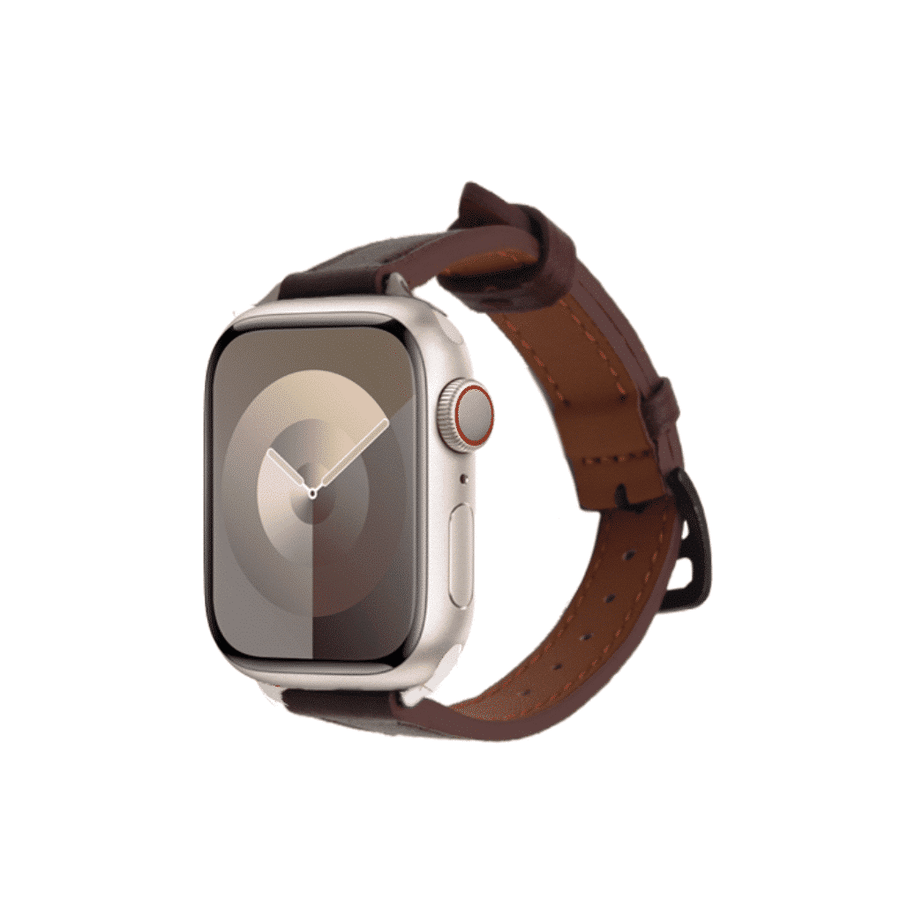 CORREA PIEL CAFE APPLE-WATCH 38/40/41