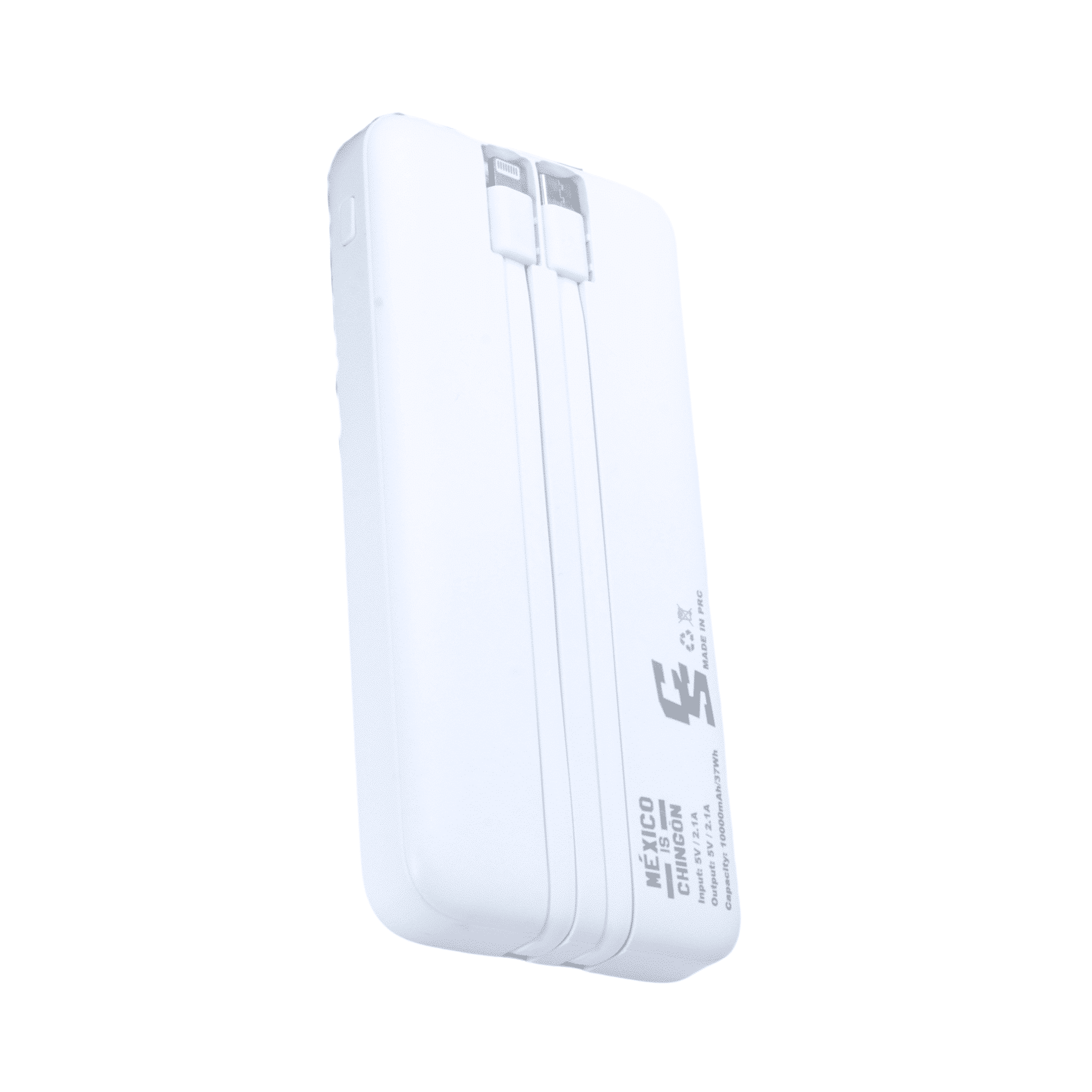 POWERBANK 10,000 BLANCA CYBERSHOP - IP/TC MQ-P226B